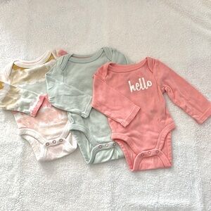 Baby clothes, baby girl clothes,Onesies, newborn, long sleeve onesie Onesies set